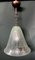 Farol de suspensión de cristal de Murano atribuido a Barovier & Toso, años 80, Imagen 2