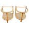 Bamboo and Rattan Nightstands, Denmark, 1970s, Set of 2, Image 3