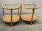 Tables de Chevet en Bambou et Rotin, Danemark, 1970s, Set de 2 6