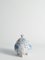 Bonbonnière Grace à Décor de Feuilles Bleues par Allan Eberling pour Bo Fajans, Suède 13