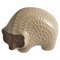 Scandinavian Modern Zigzag Patterned Earthenware Hedgehog, 1960s 1