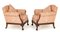 Chippendale Revival Club Chairs in Mahogany with Ball and Claw Feet, 1920s, Set of 2 3