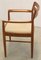 Vintage Dining Room Chairs by H.W. Klein, 1960s, Set of 6, Image 8