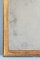 Espejo Luis XVI francés de madera dorada con cuentas, Imagen 2