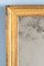 Espejo Luis XVI francés de madera dorada con cuentas, Imagen 5