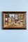 Französischer Schulkünstler, Straßenbild, Ölgemälde auf Leinwand, Mitte des 20. Jahrhunderts, gerahmt 1