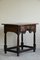 Antique Oak Side Table 8