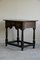 Antique Oak Side Table 9