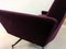 Italian Plum Velvet Sofa, 1960s, Image 11