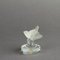 French Frosted Glass Bird from Lalique 4