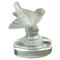 Französischer Vogel aus Milchglas von Lalique 1
