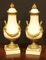 Französische Louis XVI Revival Vergoldete Bronze Marmor Birnenförmige Cassolette Vasen, 2er Set 4