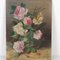 Stillleben mit Blumen, Frühes 20. Jahrhundert, Gemälde auf Holz, 2er Set 8