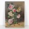Stillleben mit Blumen, Frühes 20. Jahrhundert, Gemälde auf Holz, 2er Set 7