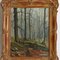 Member of the Royal Liege Art Circle, Woodland Landscape, Oil Painting, Framed, Image 2