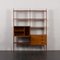Mid-Century Italian Free Standing Shelf or Room Divider with Bar Cabinet or Hidden Desk, 1970s 19