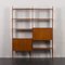 Mid-Century Italian Free Standing Shelf or Room Divider with Bar Cabinet or Hidden Desk, 1970s 7