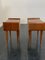 Tables de Chevet en Palissandre avec Pointes en Laiton, 1950s, Set de 2 4