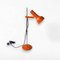 German Desk Lamp in Orange from Kaiser Leuchten, 1970s 1