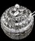 Italian Crystal Punch Bowl with Lid and Ladle, 1965, Set of 2 5