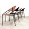 Vintage Italian Model Chairs by Gastone Rinaldi for Rima, 1950s, Set of 4, Image 2