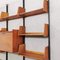 Italian Wall Unit in Teak, 1960s 5