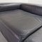 Black Leather Sofa Bed Mod 711 by Titoli Agnoli for Cinova, 1968, Image 12