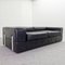 Black Leather Sofa Bed Mod 711 by Titoli Agnoli for Cinova, 1968, Image 1