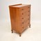 Burr Walnut Chest of Drawers, 1930s, Image 3