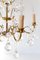 Brass Swedish Chandelier with Glass Bubbles, 1970s 10