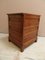 Vintage Oak Filing Cabinet with Six Drawers, 1930s 6