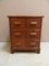 Vintage Oak Filing Cabinet with Six Drawers, 1930s, Image 1