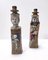 Botellas de licor vintage de cerámica que representan a un rey y una reina, Italia, años 60. Juego de 2, Imagen 4