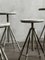 Adjustable Industrial Iron Stools, 1960s, Set of 10, Image 8