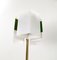 Vintage Minimalist Acrylic Glass and Brass Floor Lamp from Stilux Milano, Italy, 1960s, Image 3