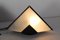 Deutsche Vintage Pyramidenlampe, 1980er, 2er Set 3
