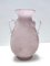 Postmodern Pink Scavo Glass Vase attributed to Gino Cenedese, Italy, 1970s 1