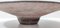Postmodern Brown Scavo Glass Bowl, Italy, 1980s 10