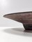 Postmodern Brown Scavo Glass Bowl, Italy, 1980s 11