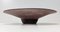 Postmodern Brown Scavo Glass Bowl, Italy, 1980s 4