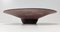 Postmodern Brown Scavo Glass Bowl, Italy, 1980s, Image 4