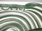 Murano Glas Schale oder Aschenbecher mit Grünen Stöcken & Aventurin Glas von Alfredo Barbini, Italien, 1950er 9