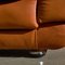 Light Warm Brown Leather Sofa Set, Set of 3, Image 20