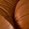 Juego de sofás de cuero marrón claro cálido. Juego de 3, Imagen 25