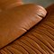 Light Warm Brown Leather Sofa Set, Set of 3 27