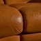 Light Warm Brown Leather Sofa Set, Set of 3 23