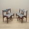 Danish Mahogany Chairs, Denmark, 1979s, Set of 4 1