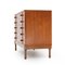 Teak Chest of Drawers with Wooden Knobs, 1960s 8