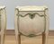19th Century Swedish Bombay Curved and Painted Nightstands, Set of 2 7