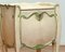 19th Century Swedish Bombay Curved and Painted Nightstands, Set of 2 8